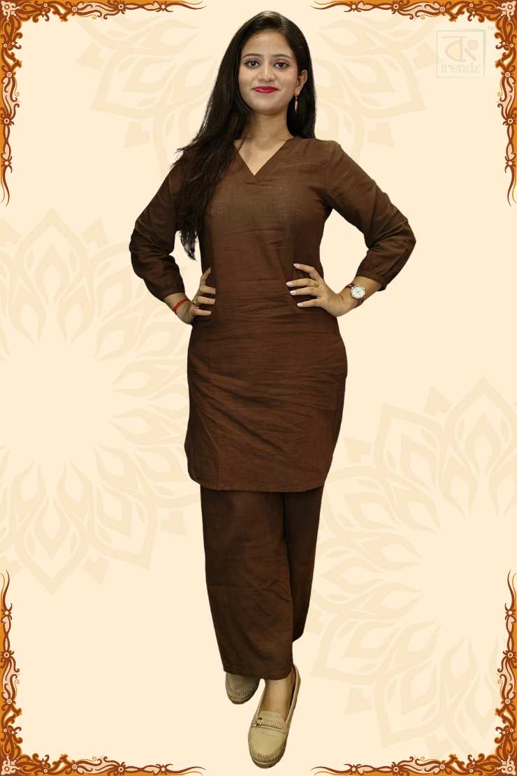 Assorted Plain Office Wear CoOrd Set