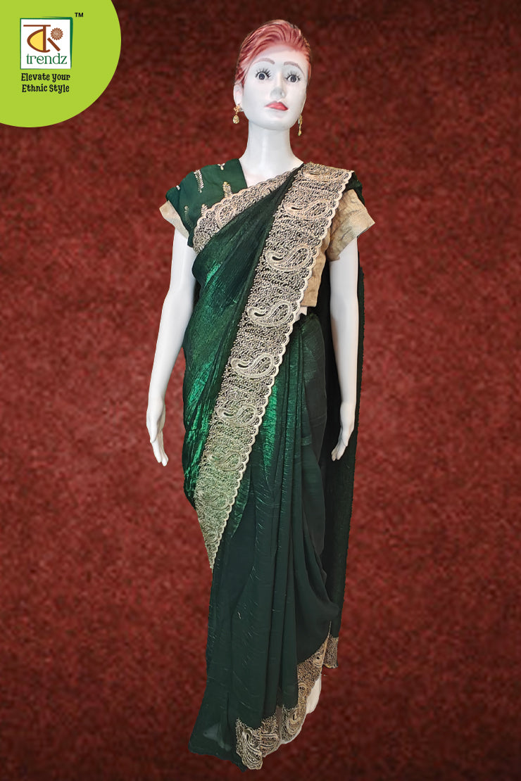 Konkaboti Chiffon Georgette Saree