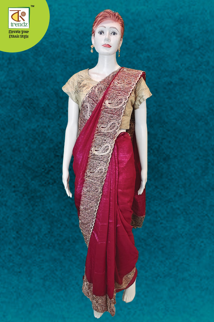 Konkaboti Chiffon Georgette Saree
