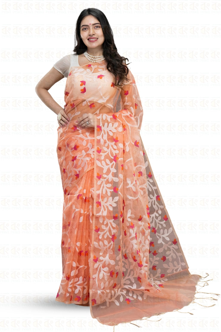 Exquisite Minakari Muslin Jamdani
