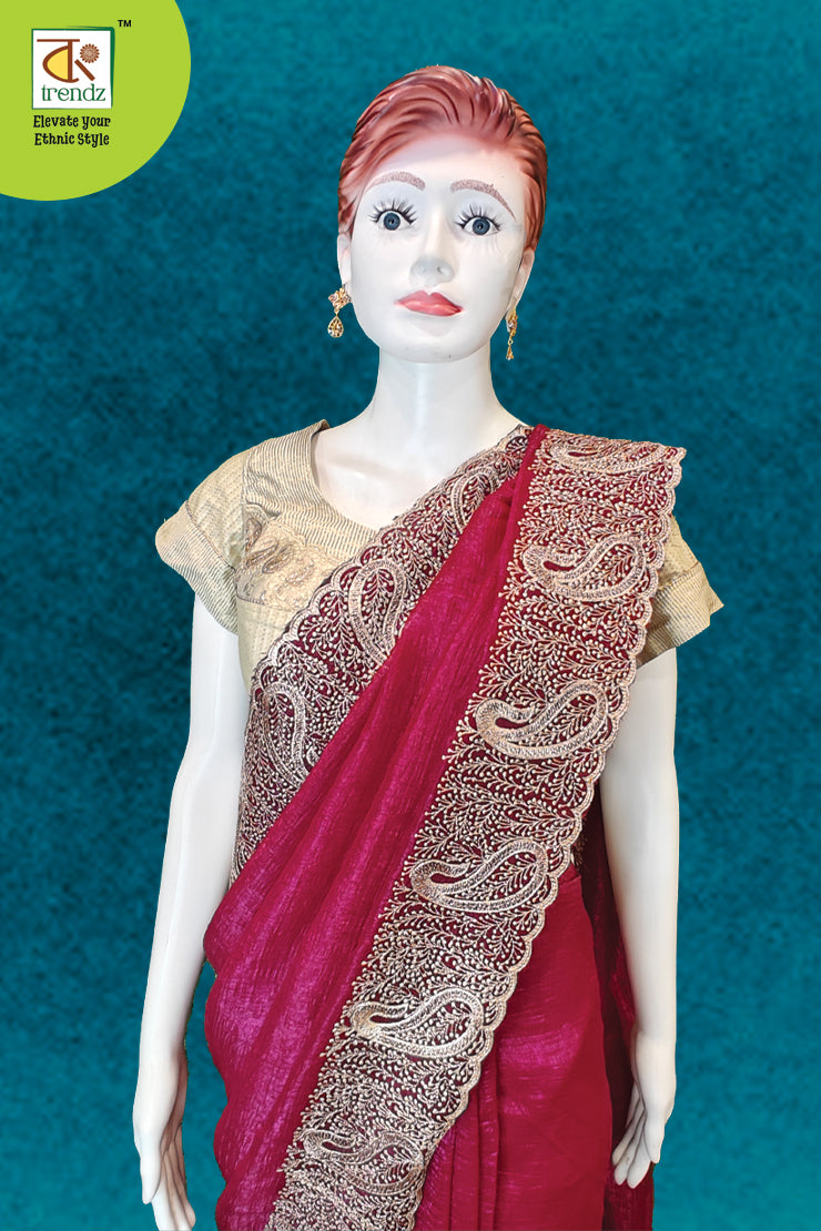Konkaboti Chiffon Georgette Saree