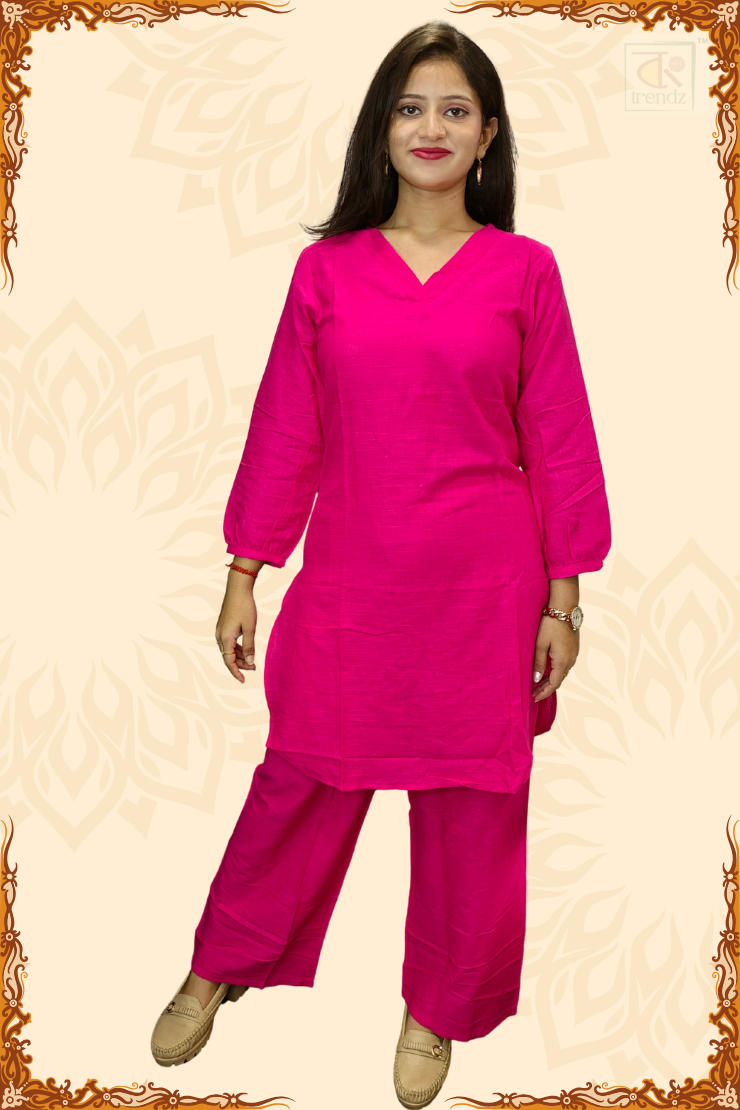 Assorted Plain Office Wear CoOrd Set