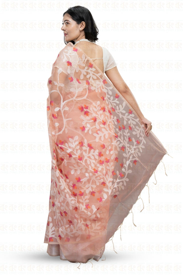 Exquisite Minakari Muslin Jamdani