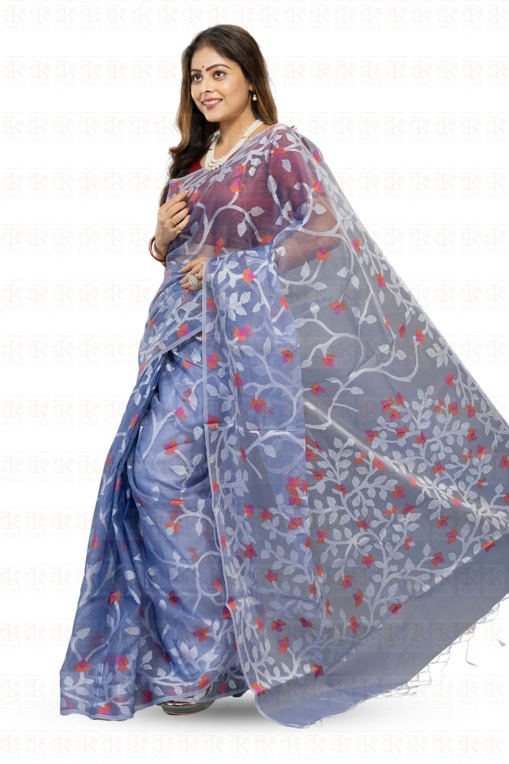 Exquisite Minakari Muslin Jamdani
