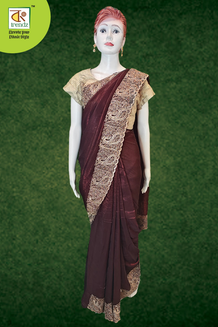 Konkaboti Chiffon Georgette Saree