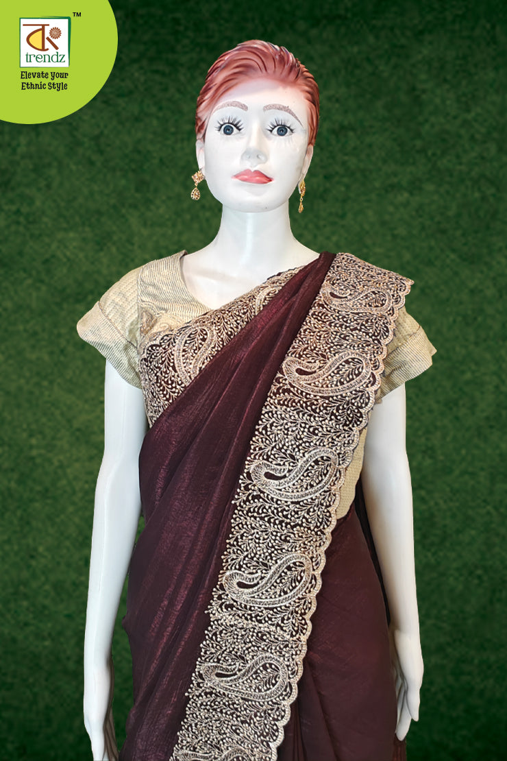 Konkaboti Chiffon Georgette Saree