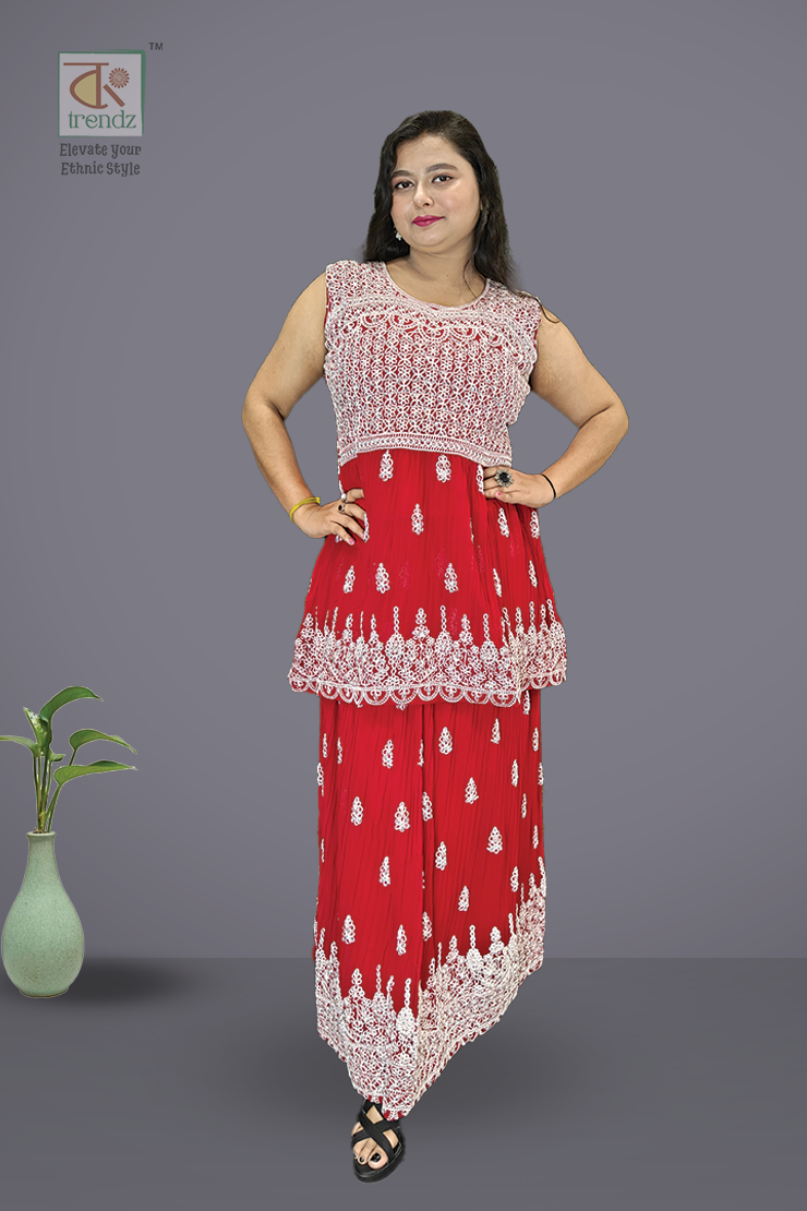 গাউন স্কার্ট এবং টপ উইথ দুপ্পাটা