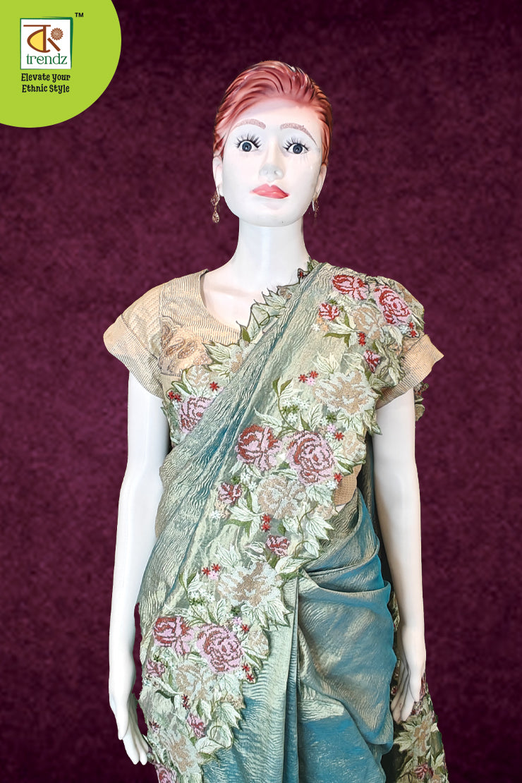 Bagicha Tissue Silk Saree Success
