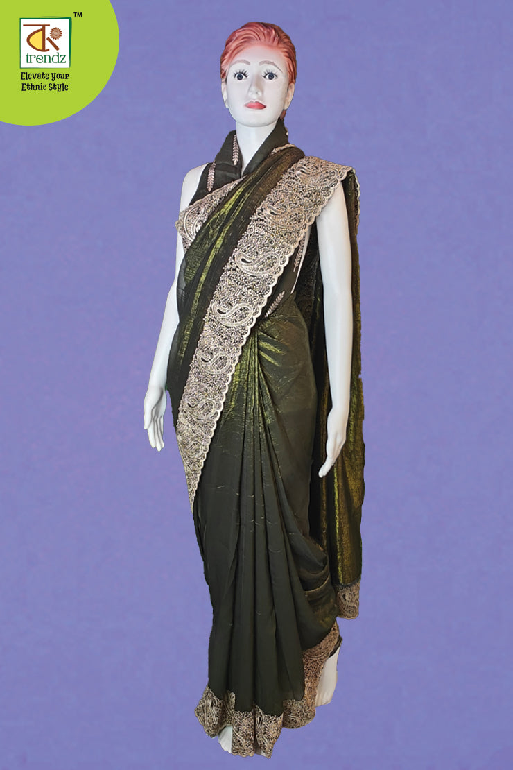 Konkaboti Chiffon Georgette Saree