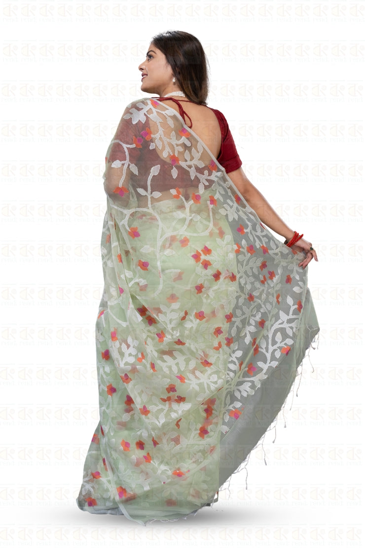 Exquisite Minakari Muslin Jamdani