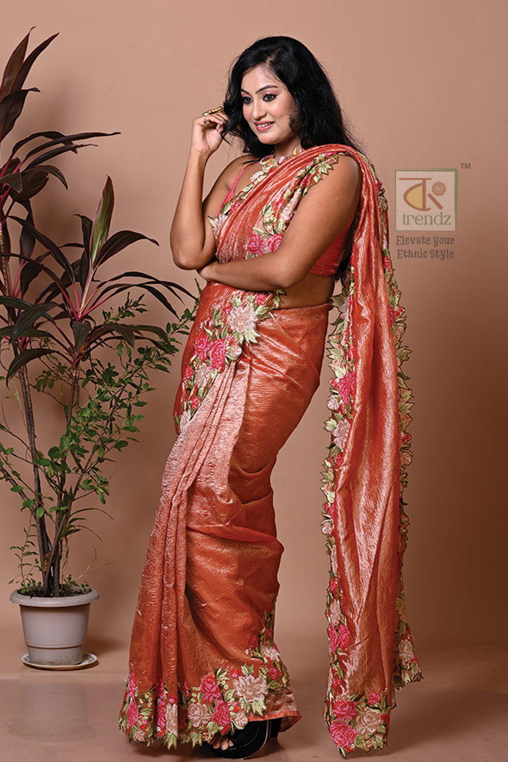 Bagicha Tissue Silk Saree Success