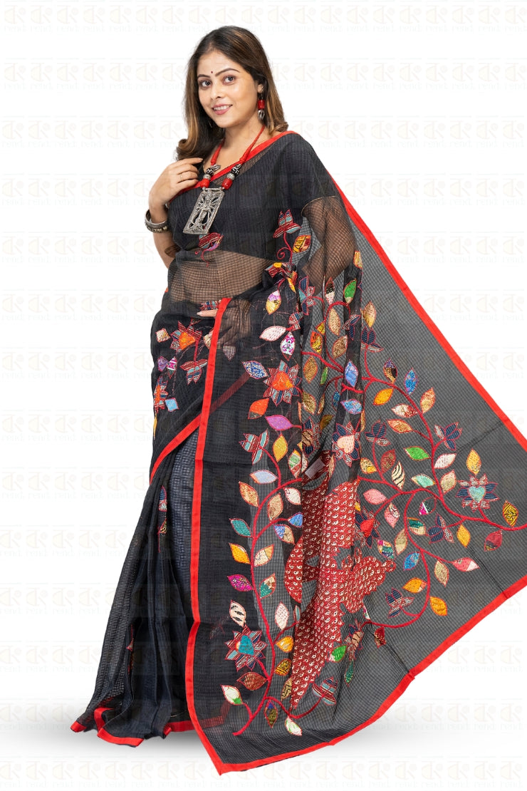 Mayur Applique Kota Boutique Saree