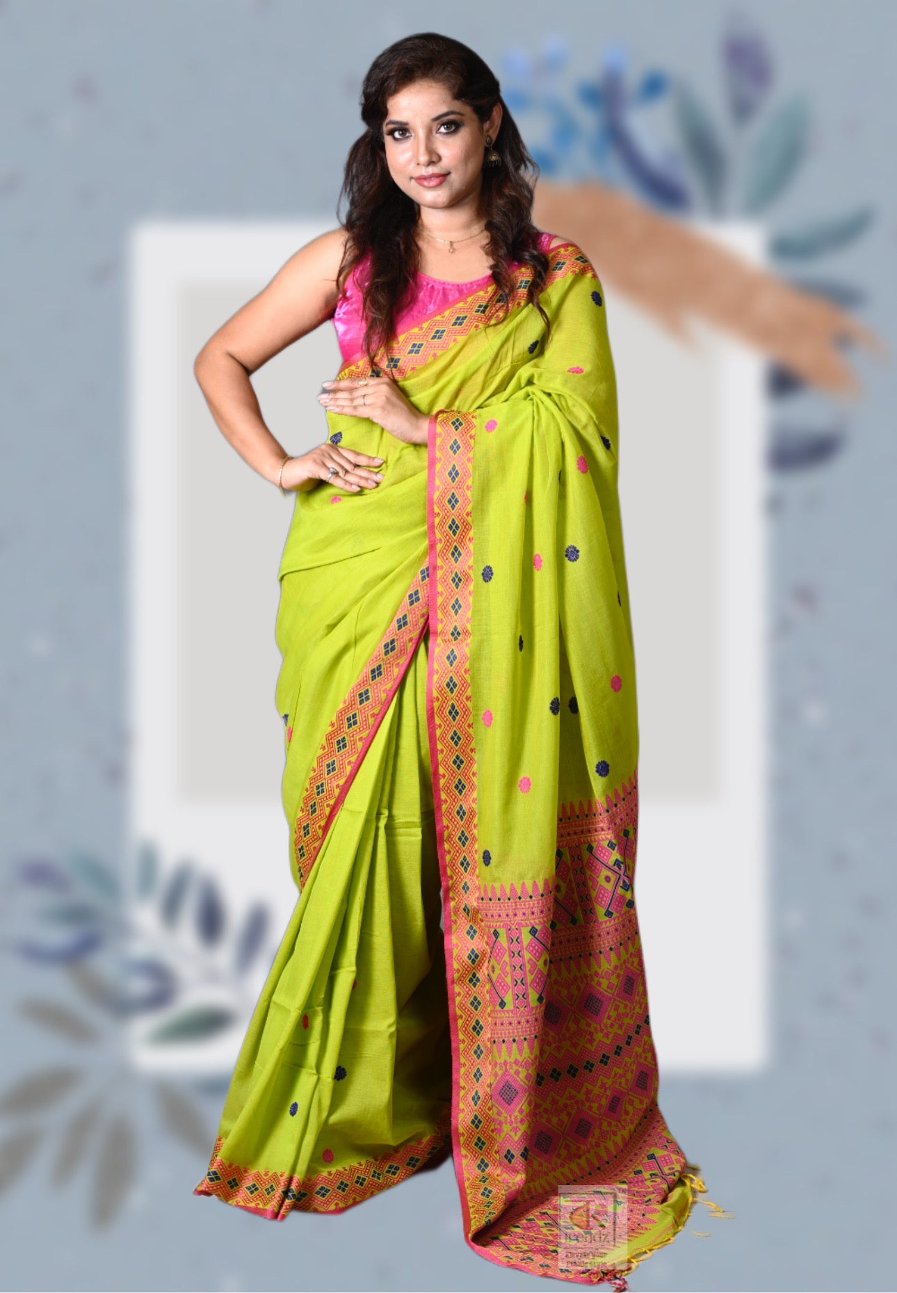 Assam Cotton Saree