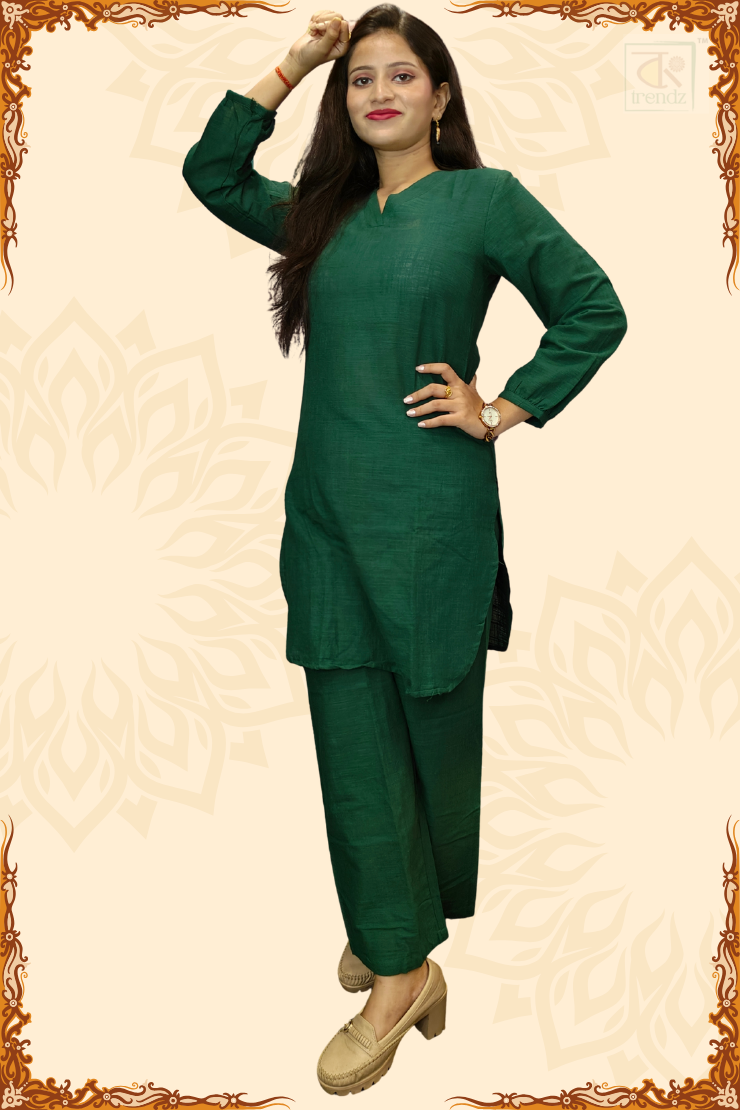 Assorted Plain Office Wear CoOrd Set
