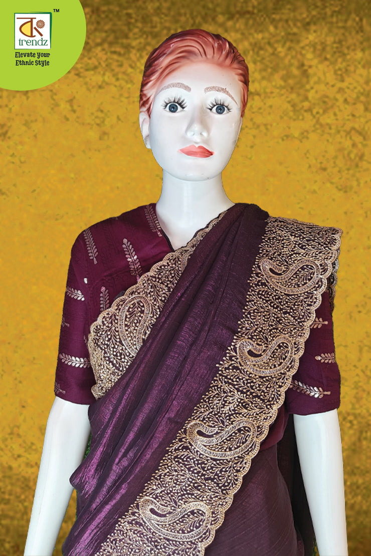 Konkaboti Chiffon Georgette Saree
