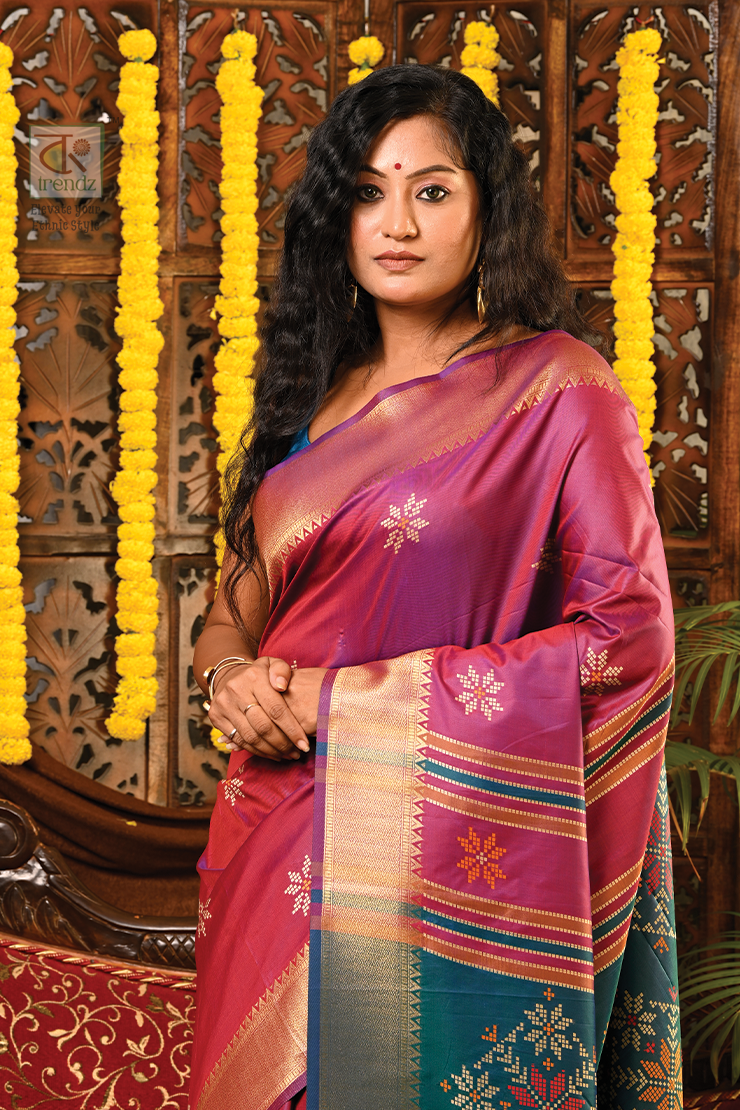 Viswa Bangla Kalakshetra Malai Silk