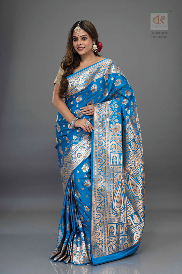 ডিজাইনার প্রিমিয়াম বেনারসি শাড়ি
