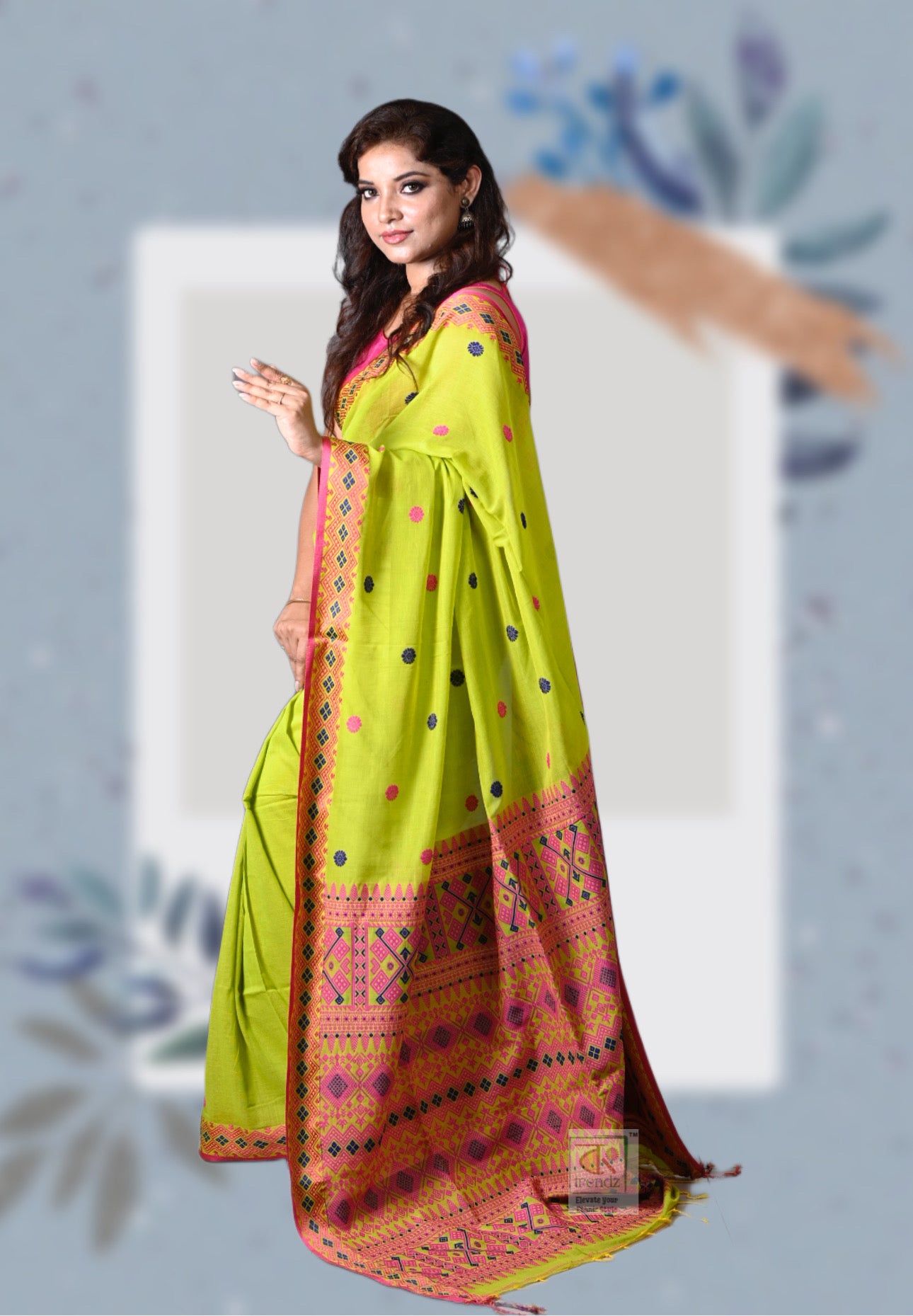 Assam Cotton Saree