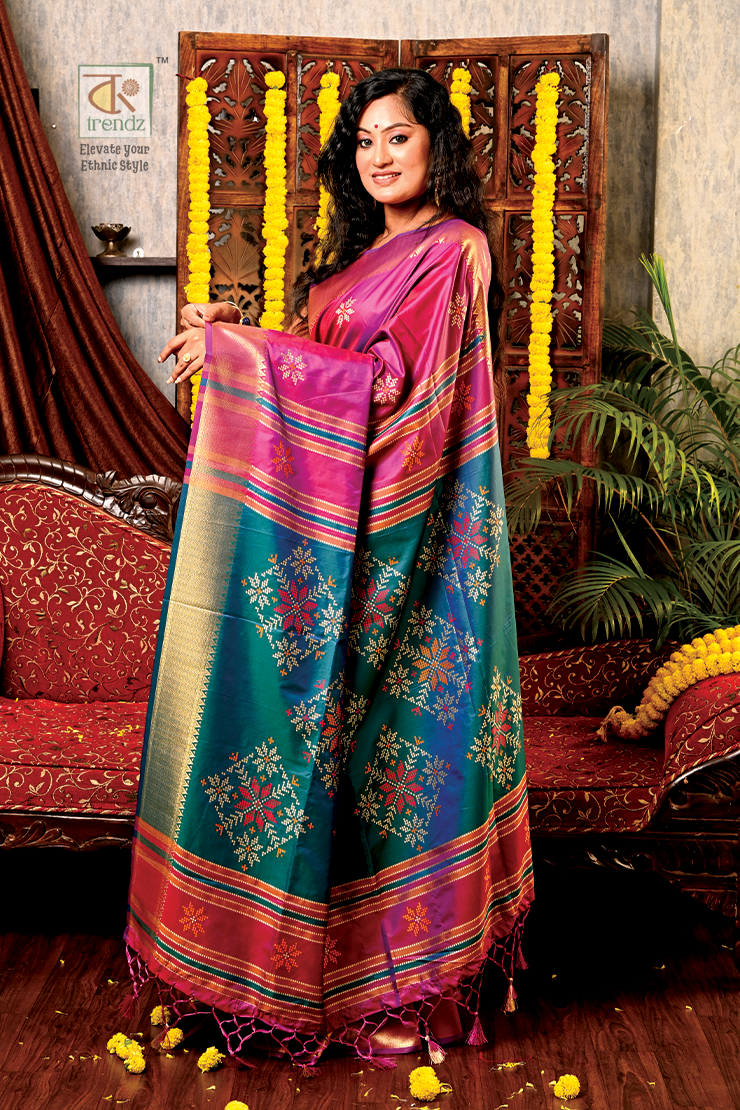 Viswa Bangla Kalakshetra Malai Silk