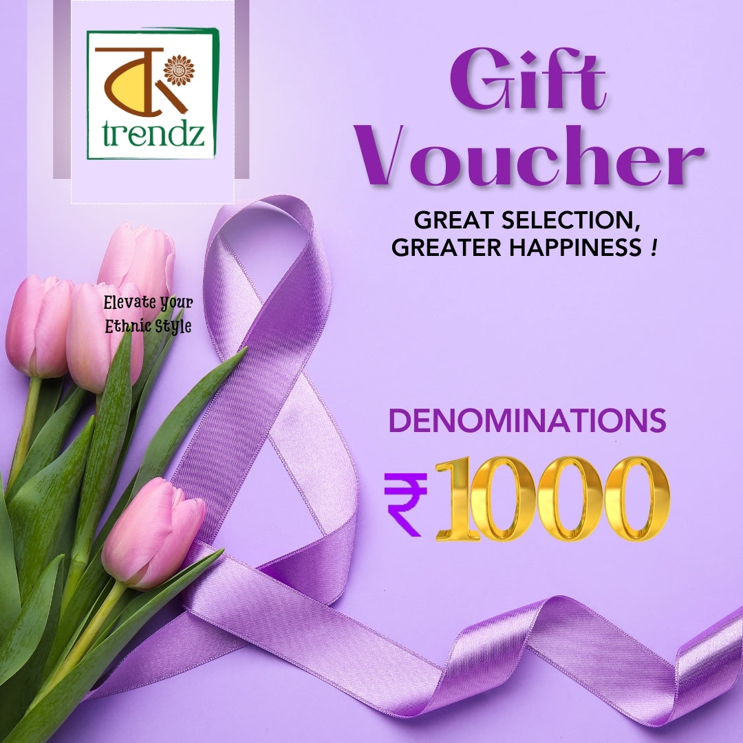 Bong Trendz Gift Voucher - ethnic wear gift card | Bong Trendz