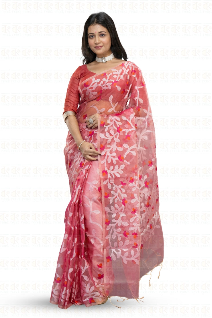 Exquisite Minakari Muslin Jamdani