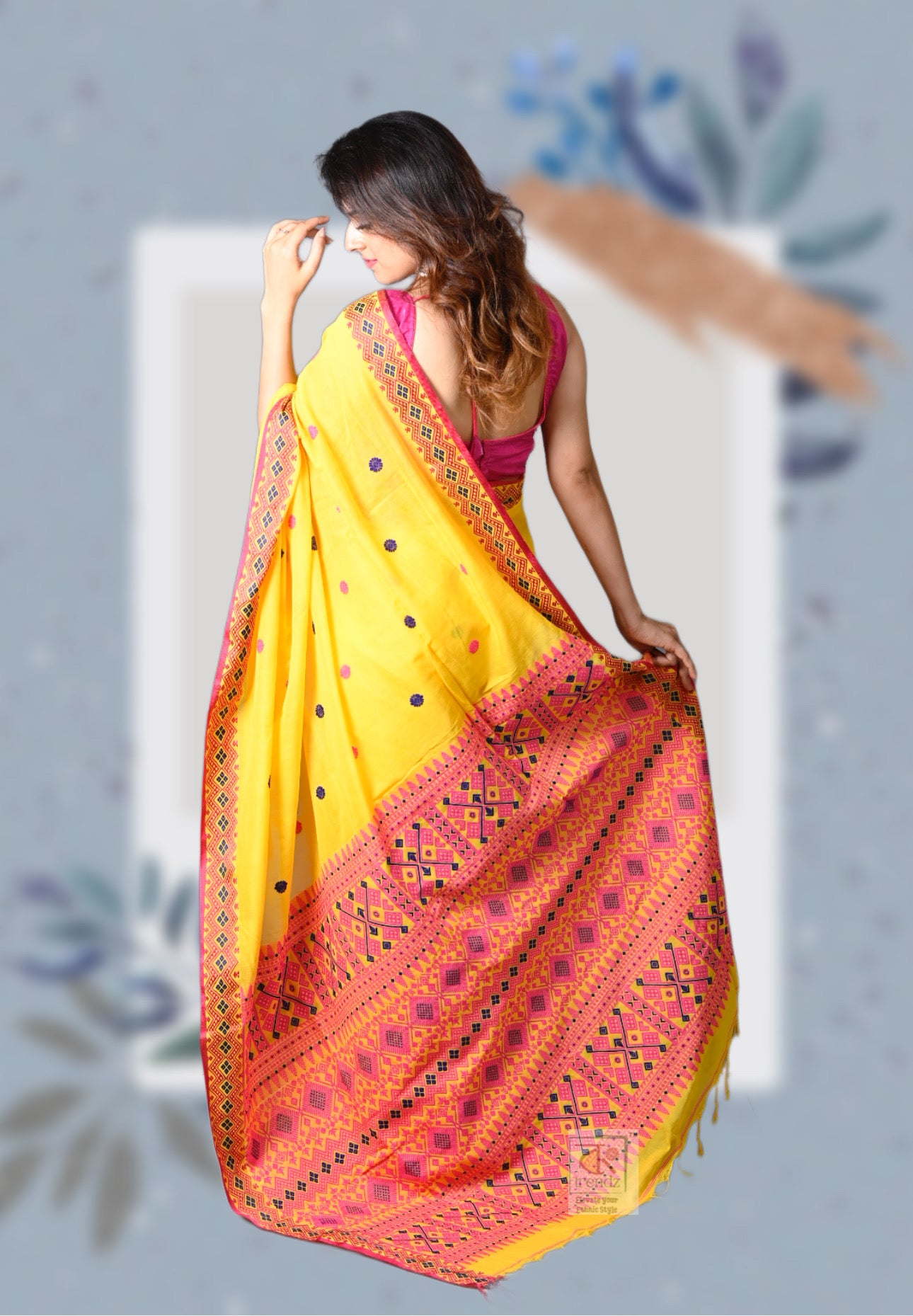 Assam Cotton Saree