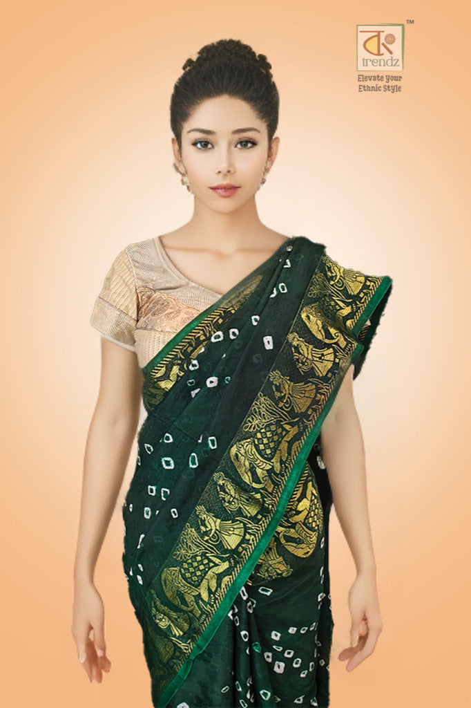 Bandhej Bandhani Saree