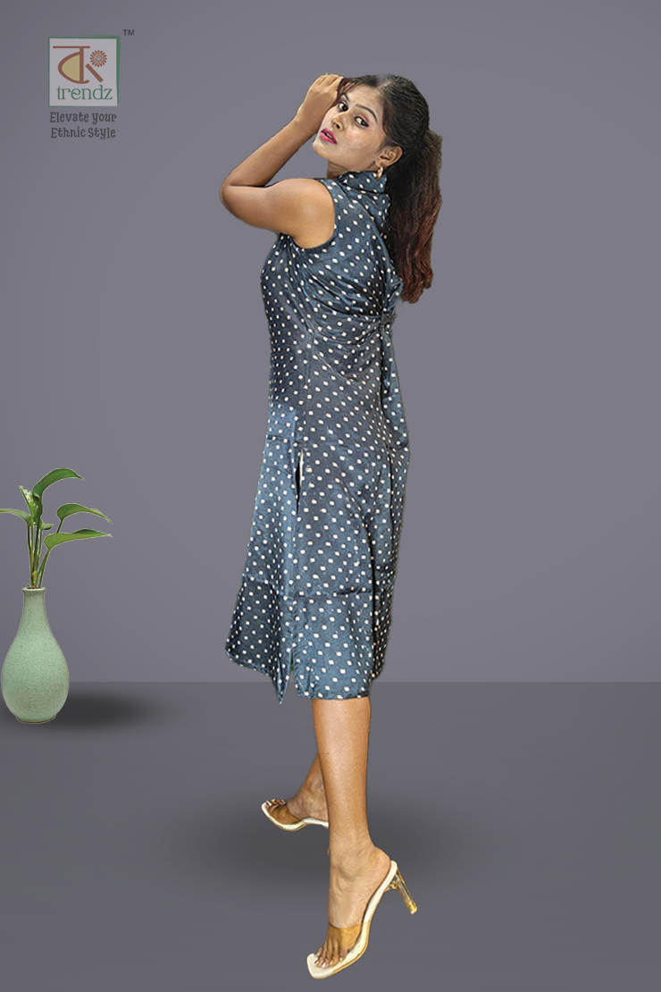 Modal Silk A Line Kurti