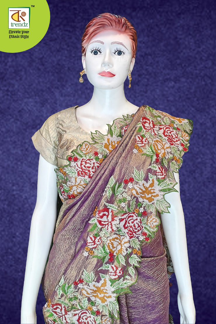 Bagicha Tissue Silk Saree Success