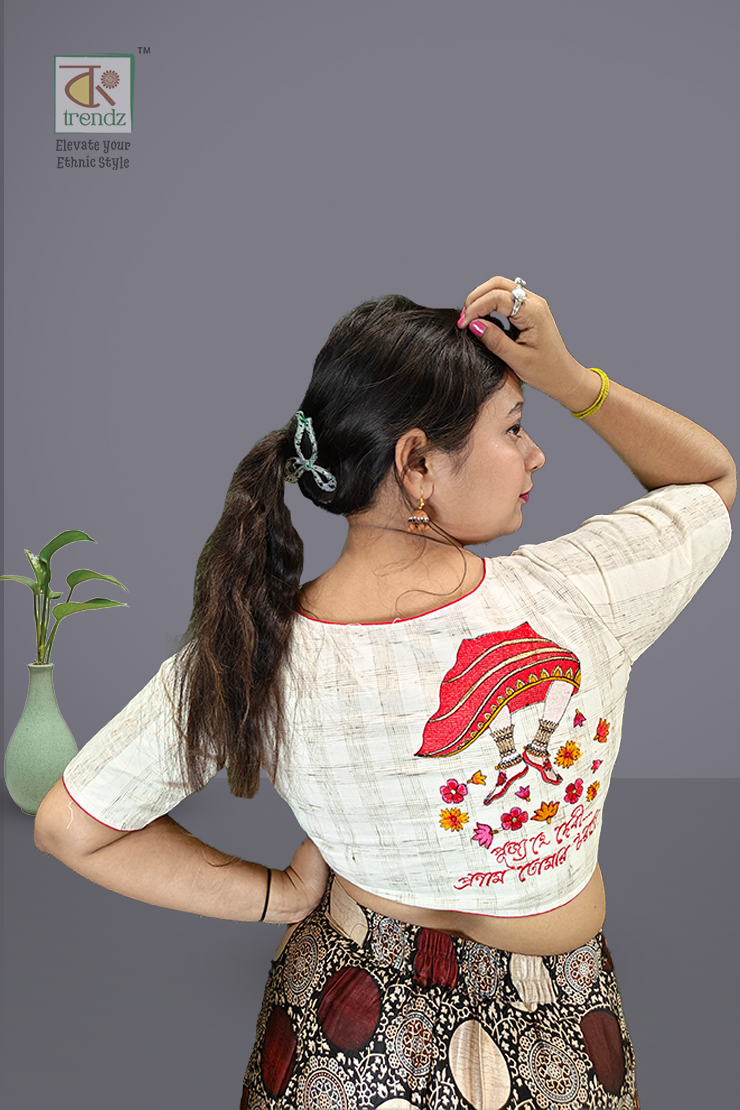 শ্রীমতি ডিজাইনার ব্লাউজ