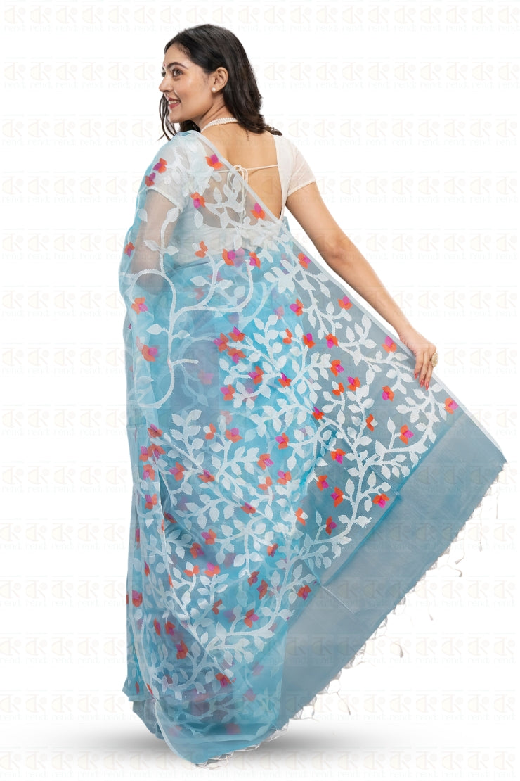 Exquisite Minakari Muslin Jamdani