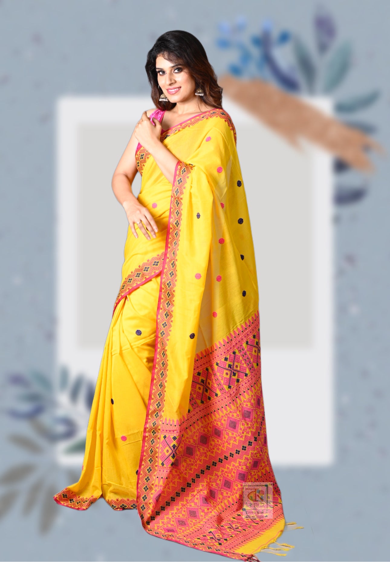Assam Cotton Saree