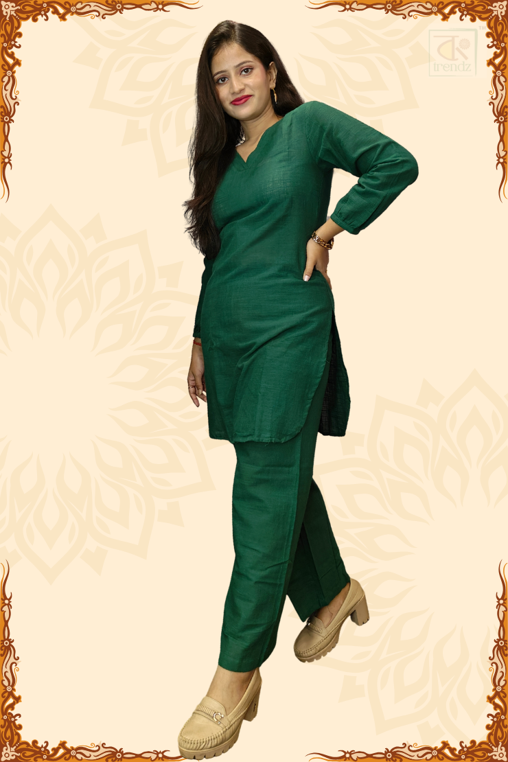Assorted Plain Office Wear CoOrd Set