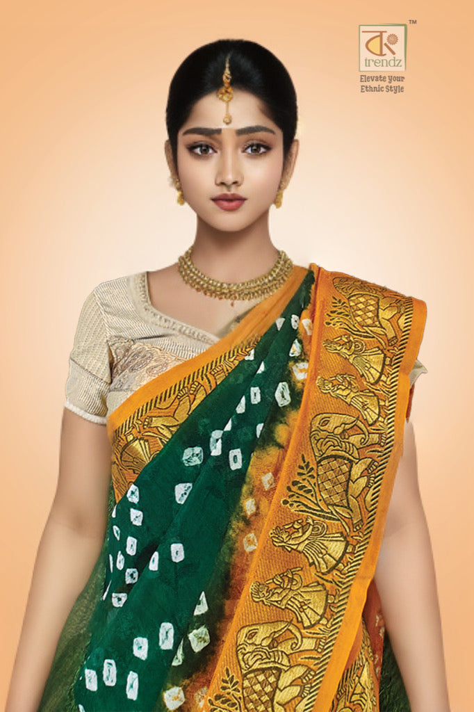 Bandhej Bandhani Saree