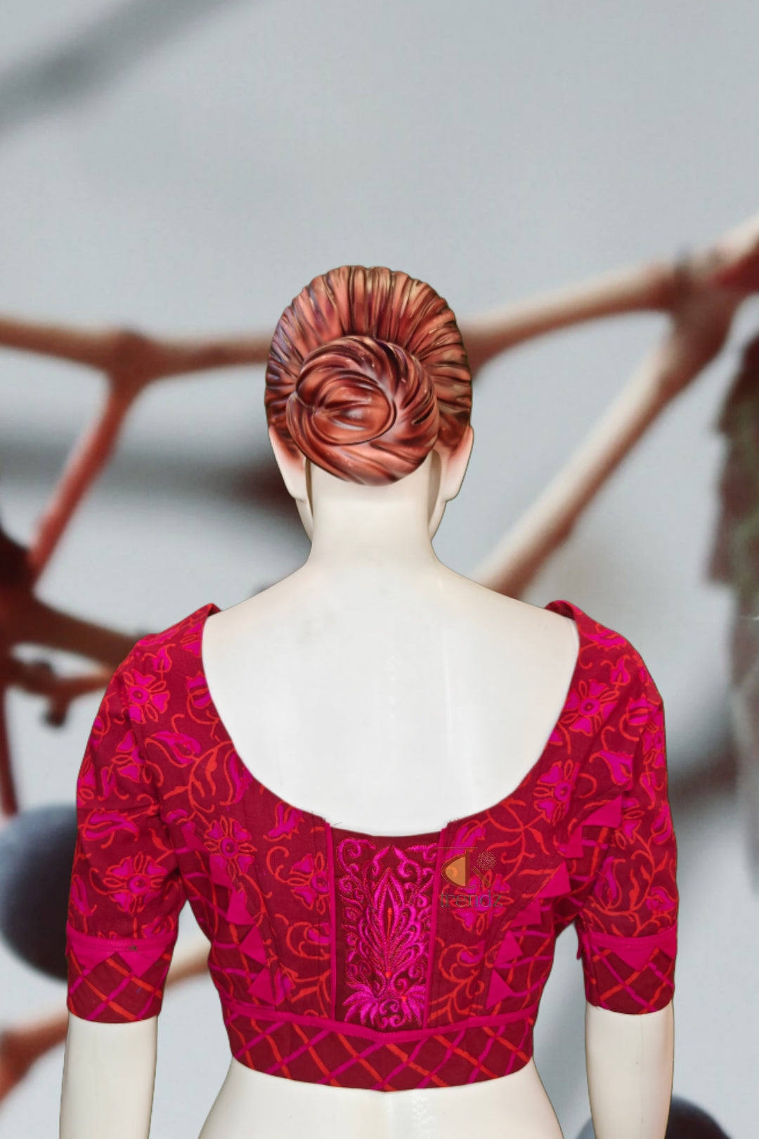 Baishakhi Designer Blouse (Backside Pic)