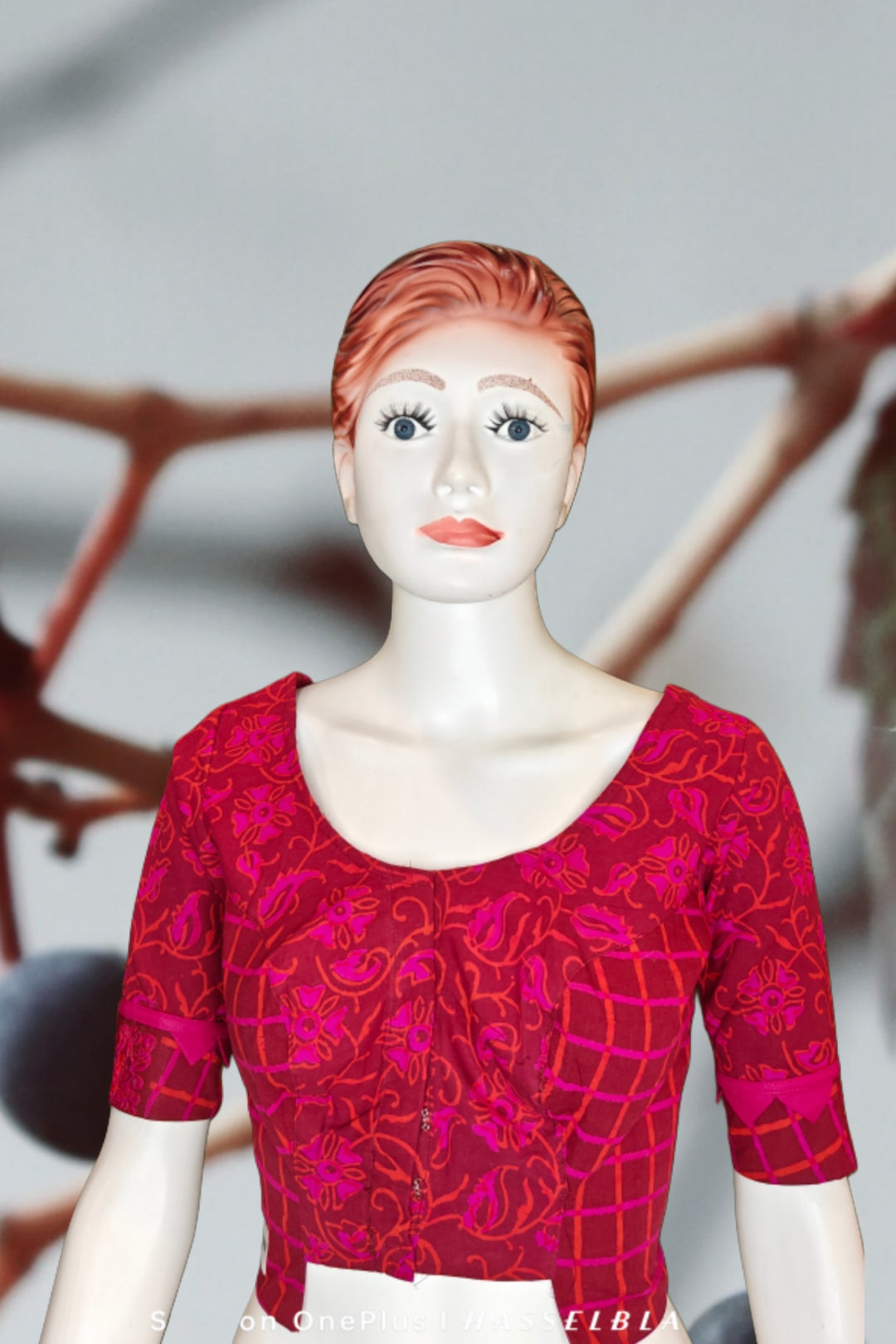 Baishakhi Designer Blouse (Front Side Pic)