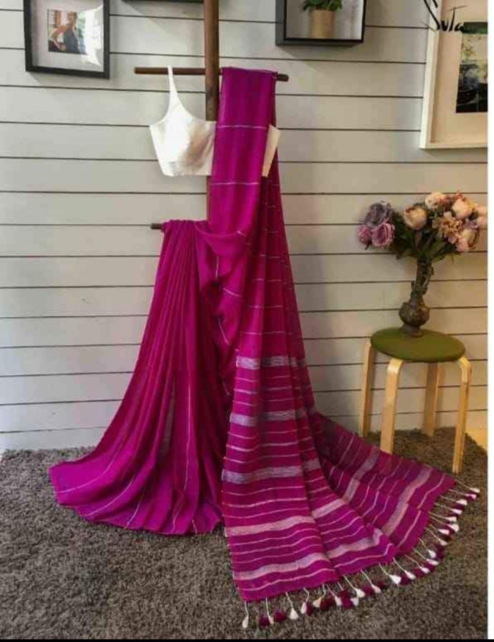Khesh Cotton Handloom Saree