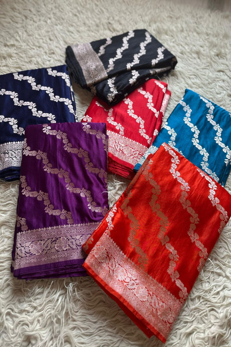Soft Mashru Kathan Silk Saree