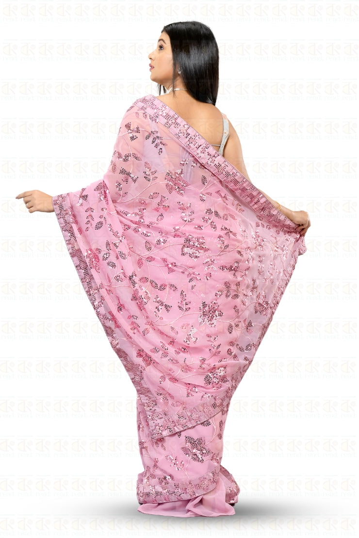 সুপার হিট বলিউড জর্জেট শাড়ি
