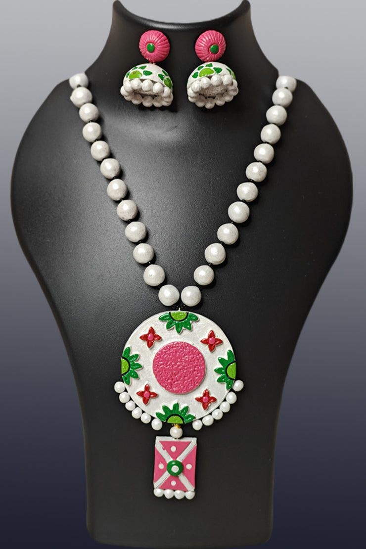 Terracotta jewelry Set 23