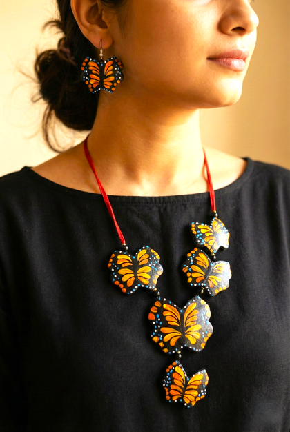 Terracotta jewelry Set 21 | Bong Trendz