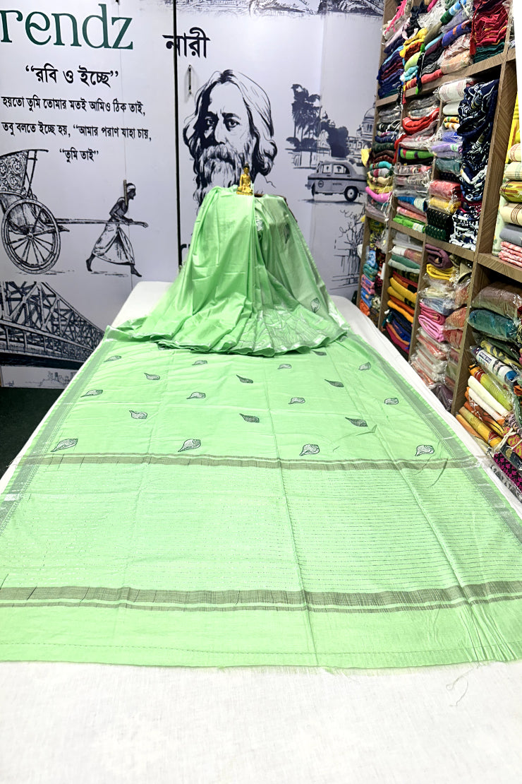 Sarat Shankha Bhagalpuri Semi Silk Saree