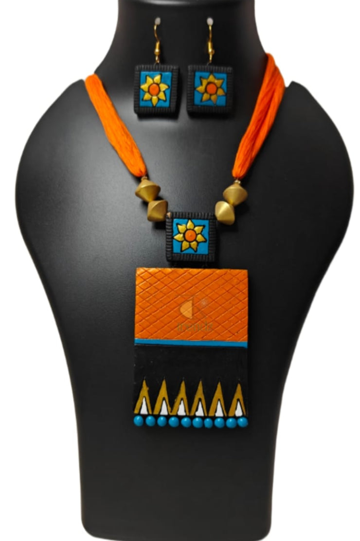 Terracotta jewelry Set 35