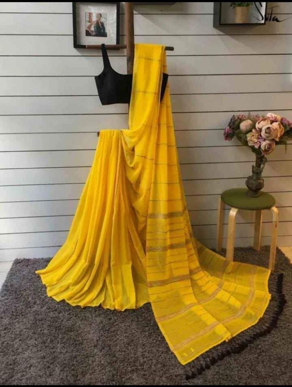 Khesh Cotton Handloom Saree