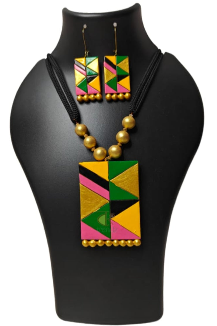 Classic Style Terracotta Jewellery Set - Image 2 | Bong Trendz