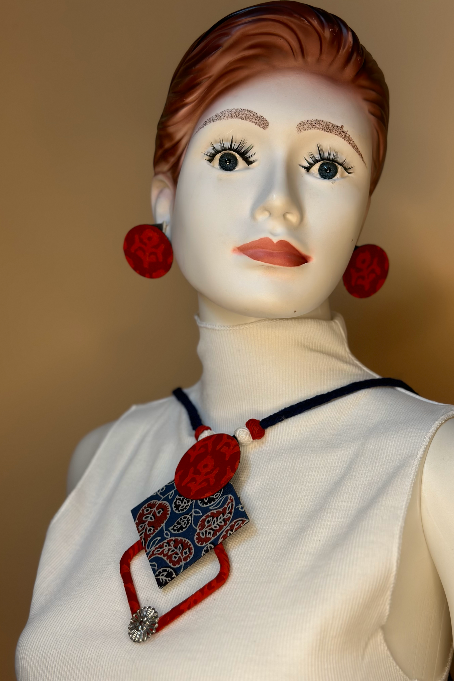 Fabric Jewellery Set 3