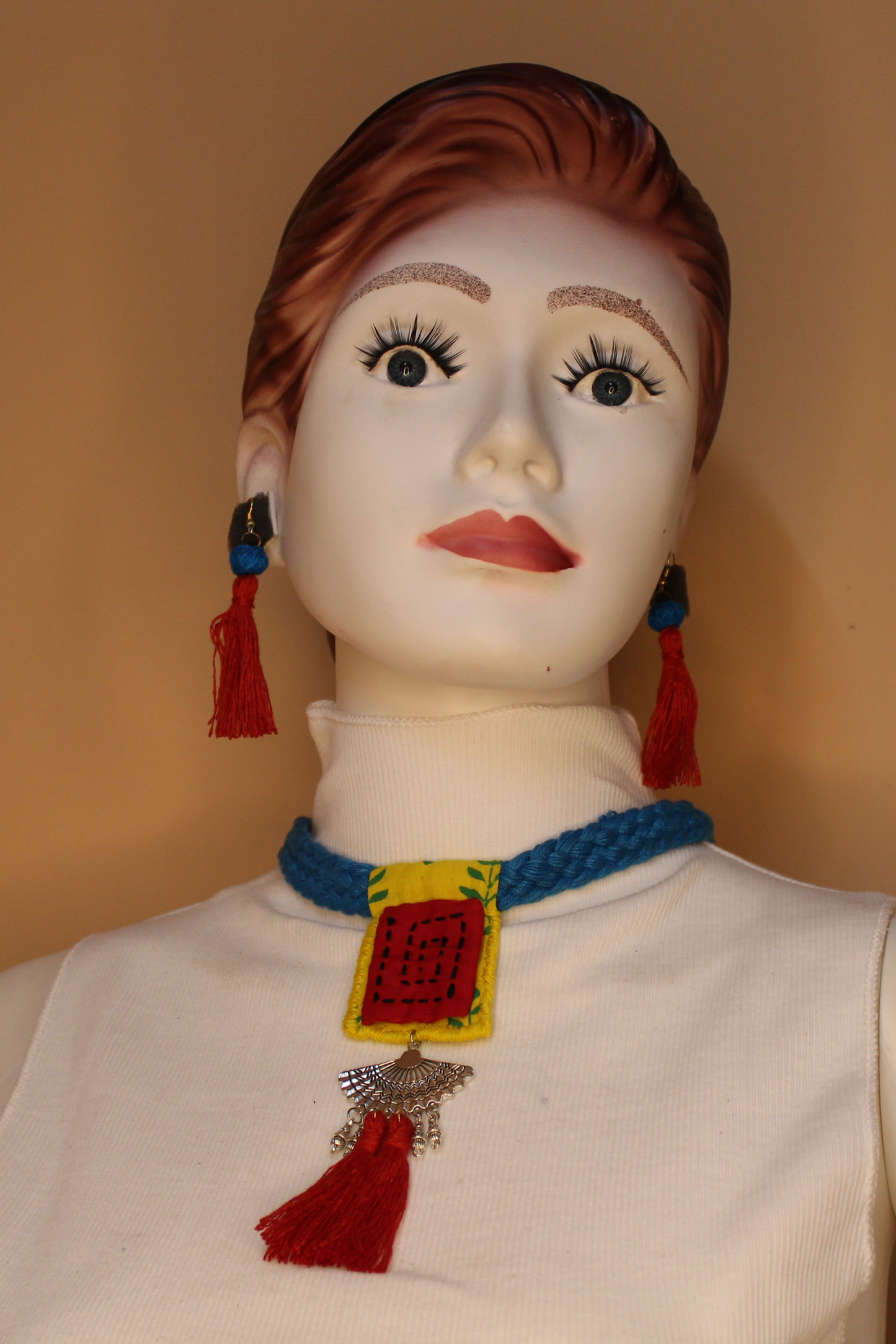 Fabric Jewellery Set 7