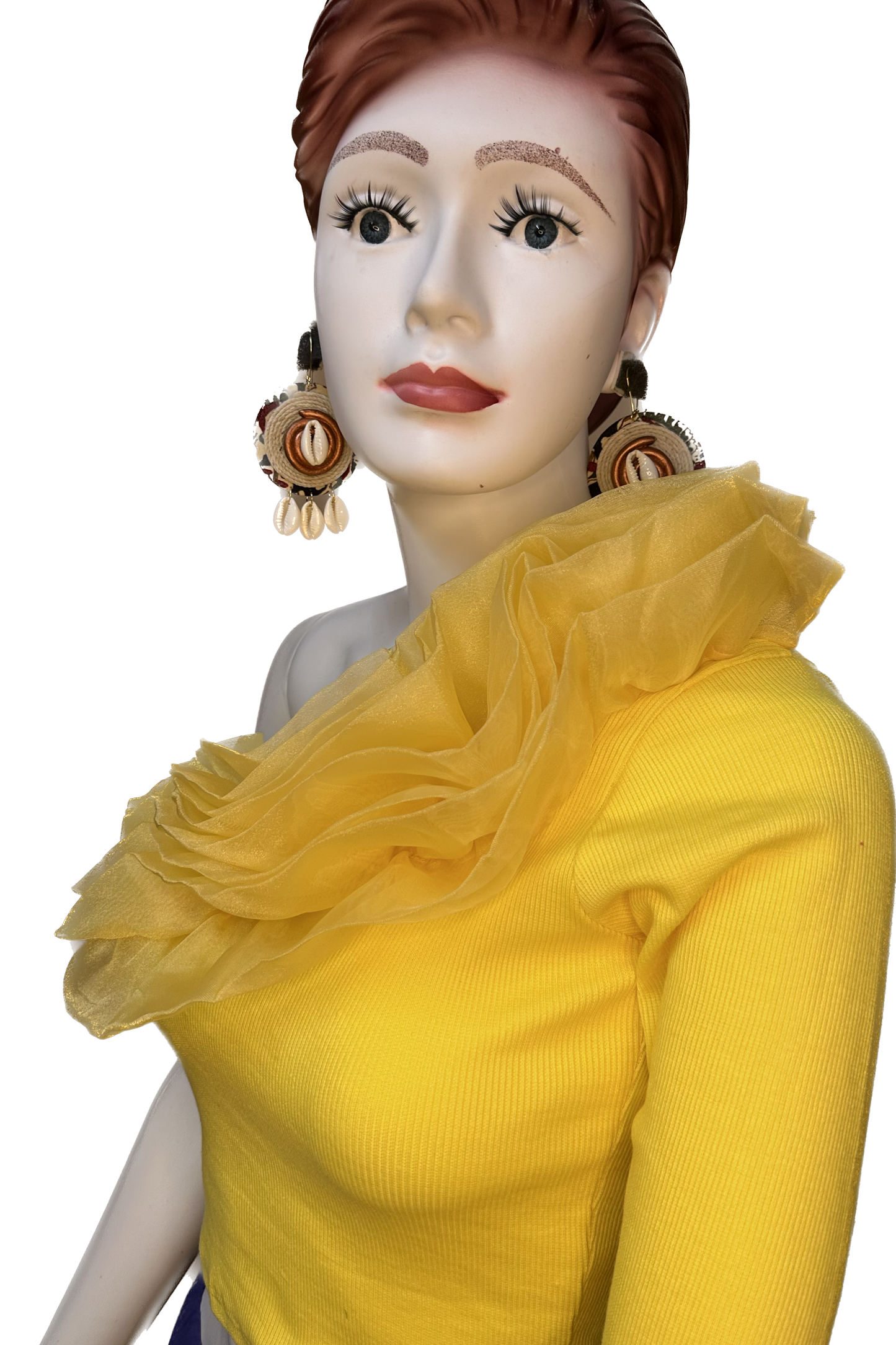 Flower Waves Bardot Top