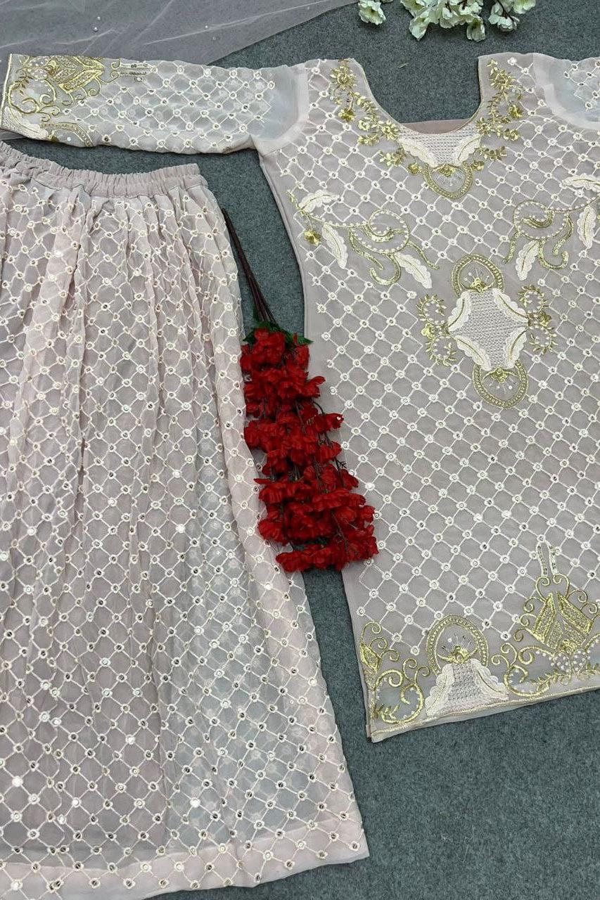 VLM Saahi Designer Party Wear Top and Sarara with Fancy Dupatta