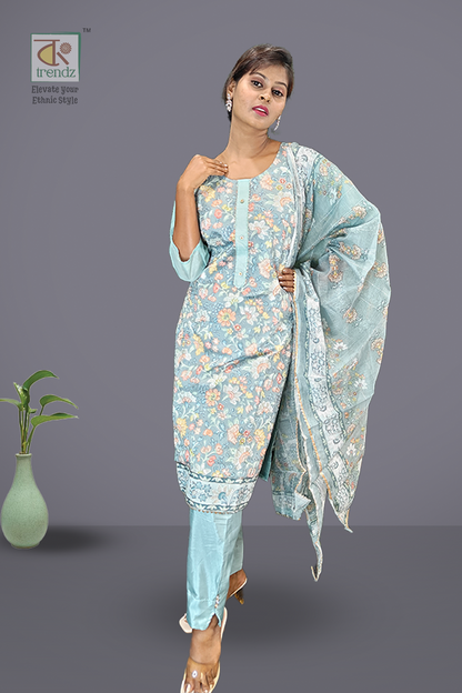 Designer Salwar Suit with Dupatta